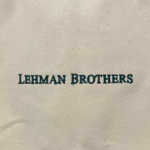 Lehman Brothers Canvas Tote Bag - Like New - Picture 2 of 8